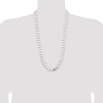 Sterling Silver 13mm Curb Chain