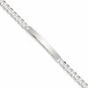 Sterling Silver Curb ID Bracelet