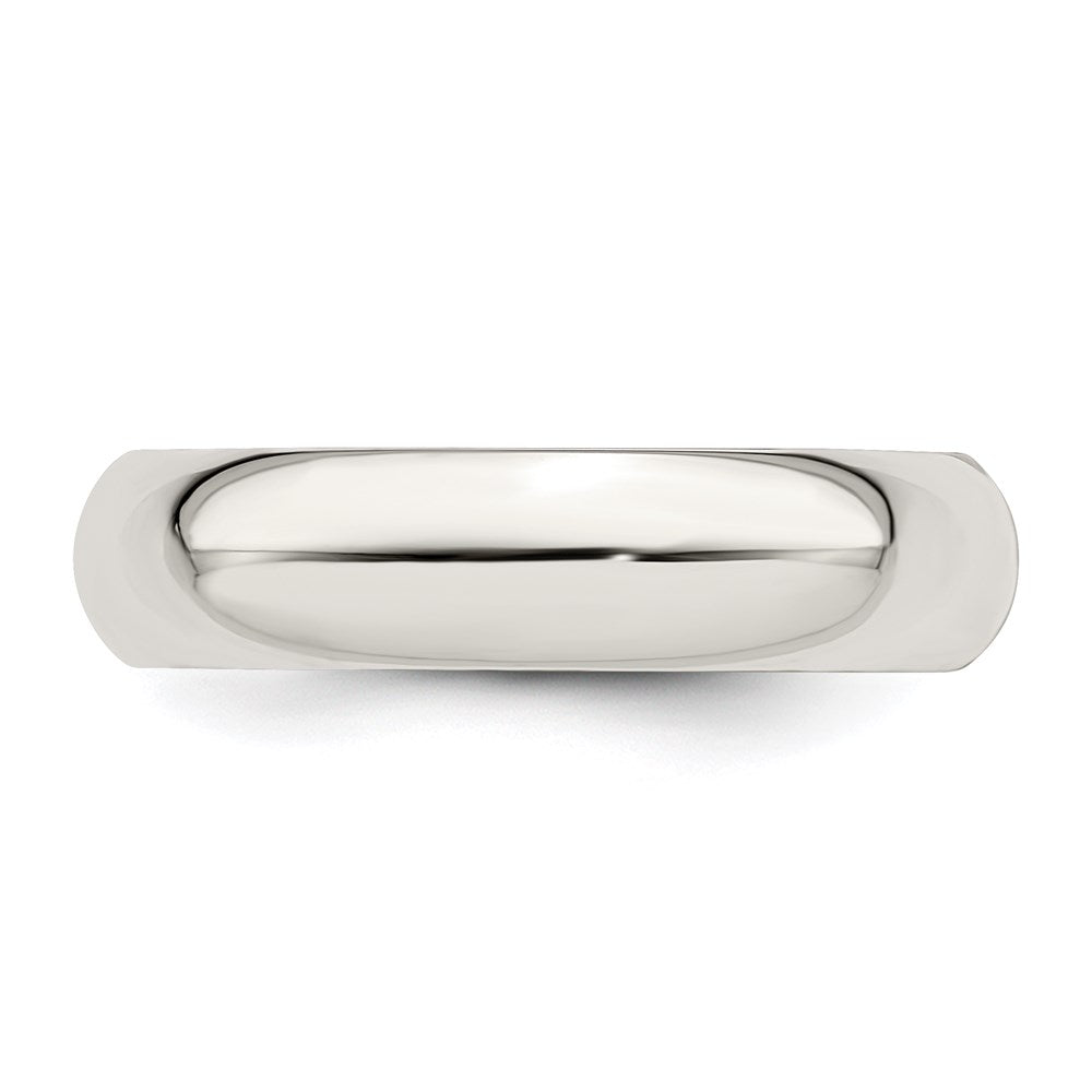 Sterling Silver 5mm Comfort Fit Size 8 Band