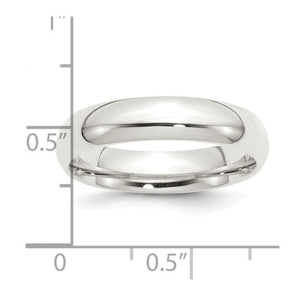 Sterling Silver 5mm Comfort Fit Size 6.5 Band