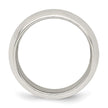 Sterling Silver 7mm Comfort Fit Size 9.5 Band