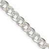 Sterling Silver 5.5mm Pav Curb Chain