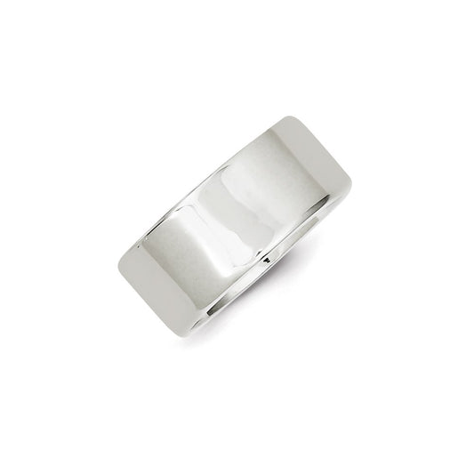 Sterling Silver 9mm Lightweight Flat Size 12 Band