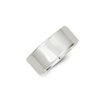 Sterling Silver 9mm Lightweight Flat Size 11 Band
