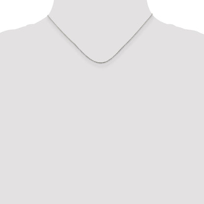 Sterling Silver 1mm Cable Chain