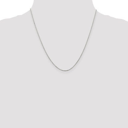 Sterling Silver 1mm Cable Chain