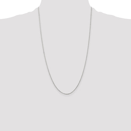 Sterling Silver 1mm Cable Chain