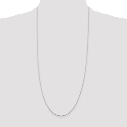 Sterling Silver 1mm Cable Chain