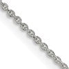 Sterling Silver 1mm Cable Chain w/2in ext.