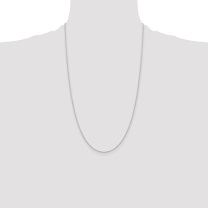 Sterling Silver 1.25mm Cable Chain