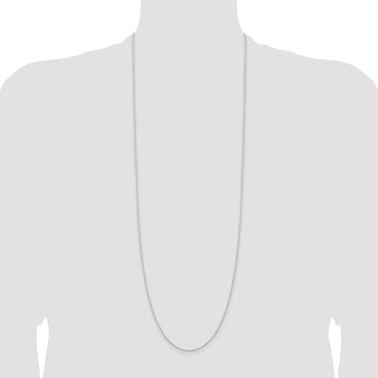 Sterling Silver 1.25mm Cable Chain