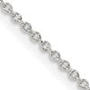 Sterling Silver 1.25mm Cable Chain
