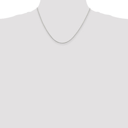 Sterling Silver 1.5mm Cable Chain w/2in ext.