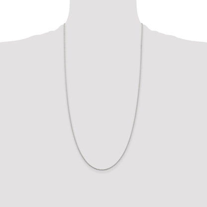 Sterling Silver 1.5mm Cable Chain