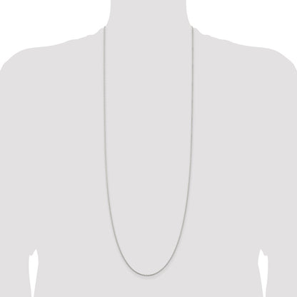 Sterling Silver 1.5mm Cable Chain
