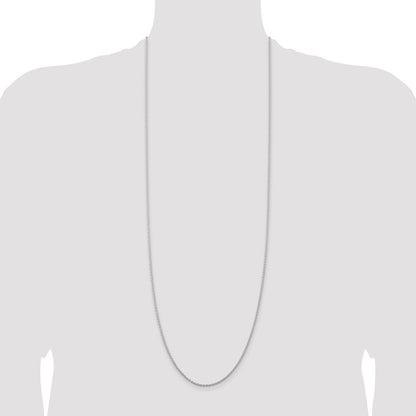 Sterling Silver 1.95mm Cable Chain