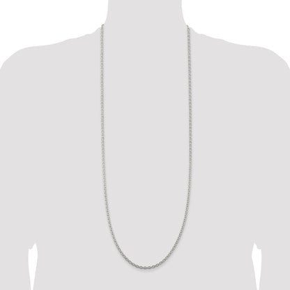Sterling Silver 3.5mm Cable Chain