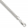 Sterling Silver Polished 5.7mm Domed Curb Chain