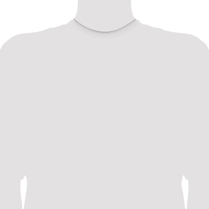 Sterling Silver 1.2mm Diamond-cut Rope Chain