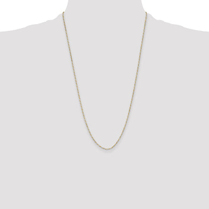 Sterling Silver And Vermeil 1.85mm Diamond-cut Rope Chain