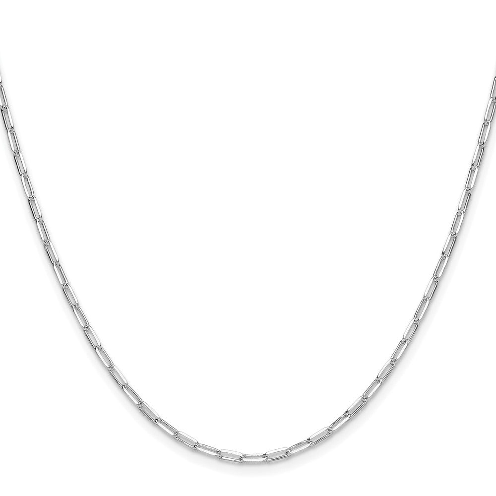 Sterling Silver Rhodium-plated 2.15mm D/C Forzantina Chain