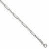Sterling Silver 3.5mm D/C Paperclip Chain