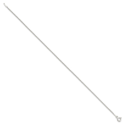 Sterling Silver 1.3mm Solid Rope Chain