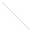 Sterling Silver 1.5mm Solid Rope Chain