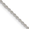 Sterling Silver 1.5mm Solid Rope Chain Anklet