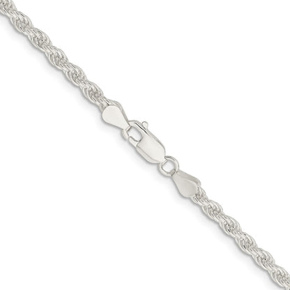 Sterling Silver 4.5mm Solid Rope Chain
