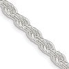 Sterling Silver 4.5mm Solid Rope Chain