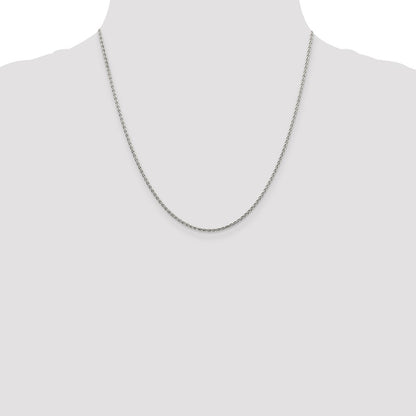 Sterling Silver 1.5mm Diamond-cut Spiga Chain