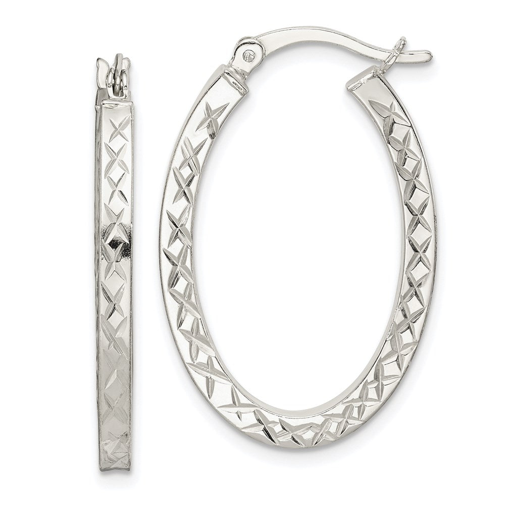 Oval Hoops