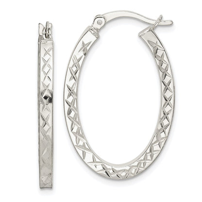 Oval Hoops