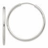 Sterling Silver 2mm Hoop Earrings