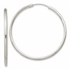 Sterling Silver 2mm Hoop Earrings