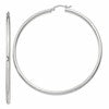 Sterling Silver 2.5mm Round Hoop Earrings