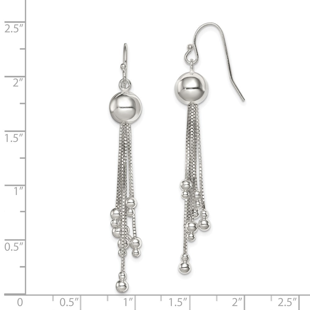 Sterling Silver Shepherd Hook Earrings