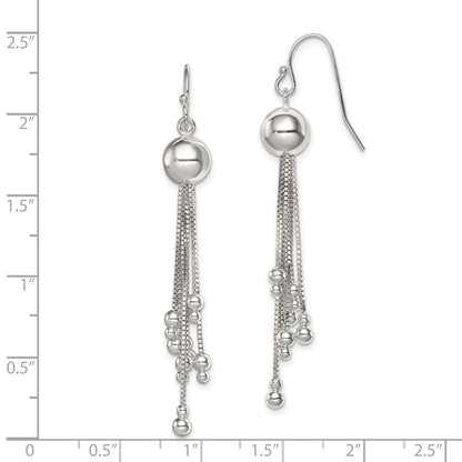 Sterling Silver Shepherd Hook Earrings