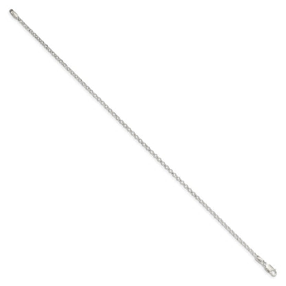 Sterling Silver 2mm Rolo Chain Anklet