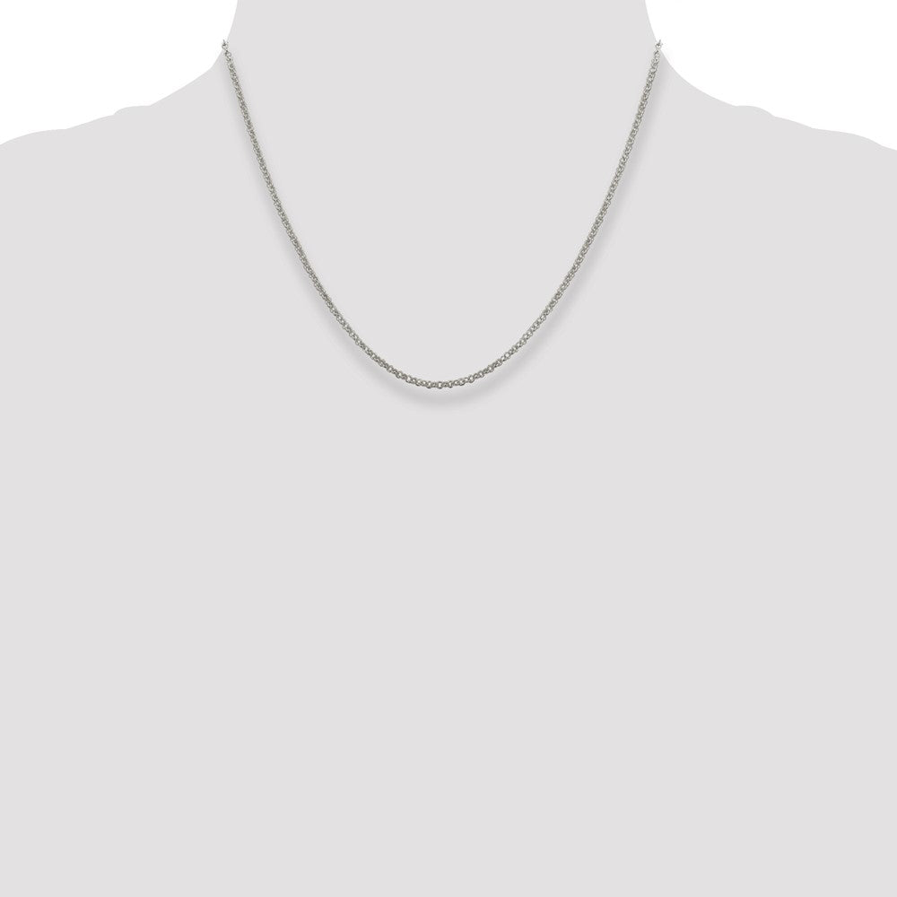 Sterling Silver 2mm Rolo Chain