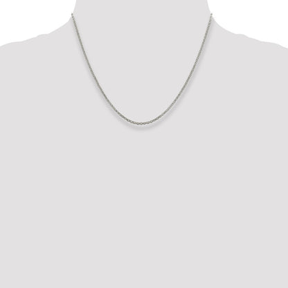 Sterling Silver 2mm Rolo Chain