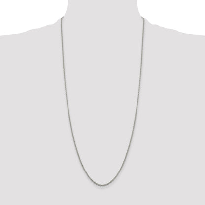 Sterling Silver 2mm Rolo Chain