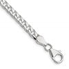 Sterling Silver Polished 5mm Curb Chain
