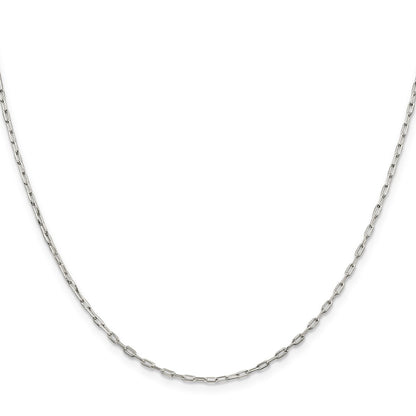 Sterling Silver 1.75mm Elongated Open Link Chain