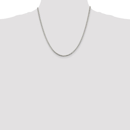 Sterling Silver 2.5mm Popcorn Chain