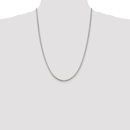 Sterling Silver 2.5mm Popcorn Chain