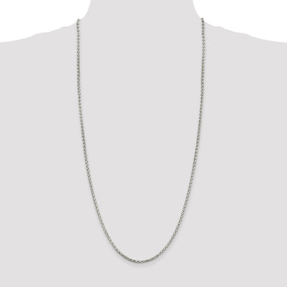 Sterling Silver 2.5mm Popcorn Chain