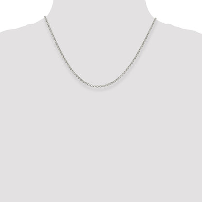 Sterling Silver 2.8mm Rolo Chain