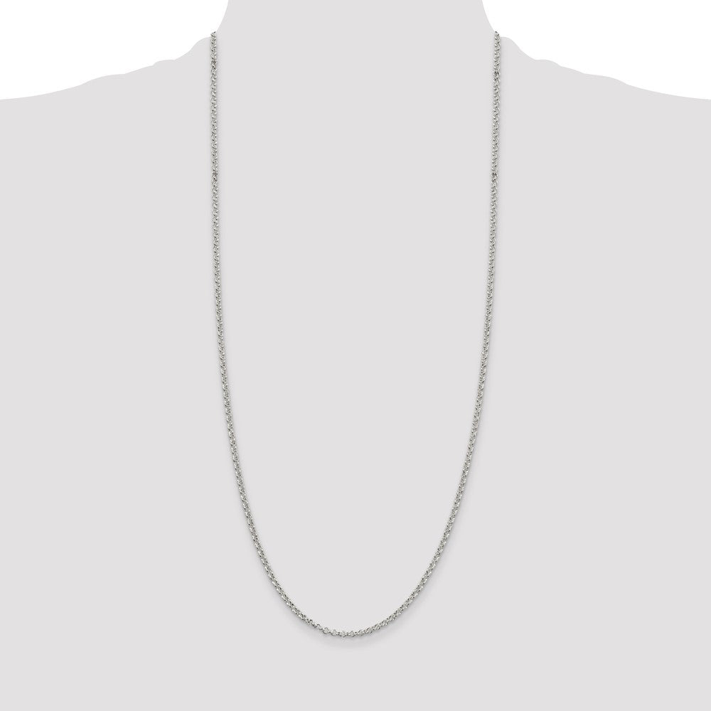 Sterling Silver 2.8mm Rolo Chain